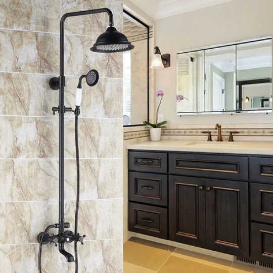 Zioutas Mixer Shower with Handheld Shower Head