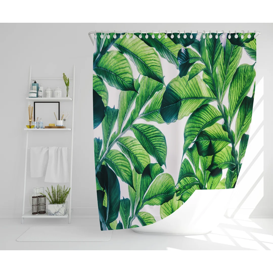 Livilla Polyester Shower Curtain Set