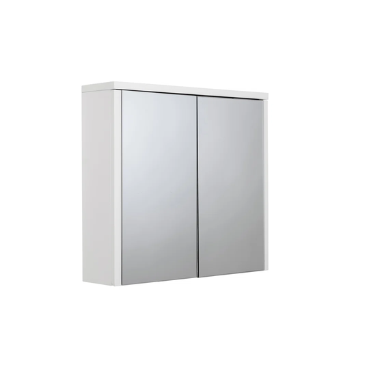 Swivel Double Door 54cm x 50cm Surface Mount Mirror Cabinet
