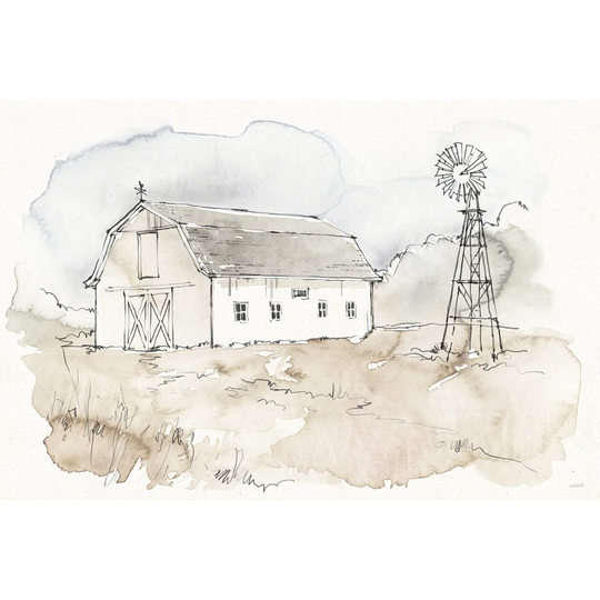 Fresh Farmhouse VIII by Anne Tavoletti - Wrapped Canvas Painting