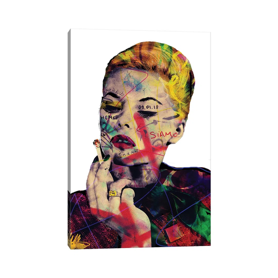 Virnalizy by Brysemal - Wrapped Canvas Graphic Art