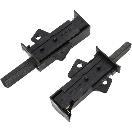 2x Carbon Brush Motor Brush 5 x 12 x 40 mm compatible with whirlpool awo/d 6447 859249620708 washing machine / dryer - Vhbw