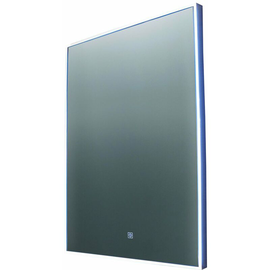 Ariel 600mm x 800mm Illuminated led Mirror - Chrome
