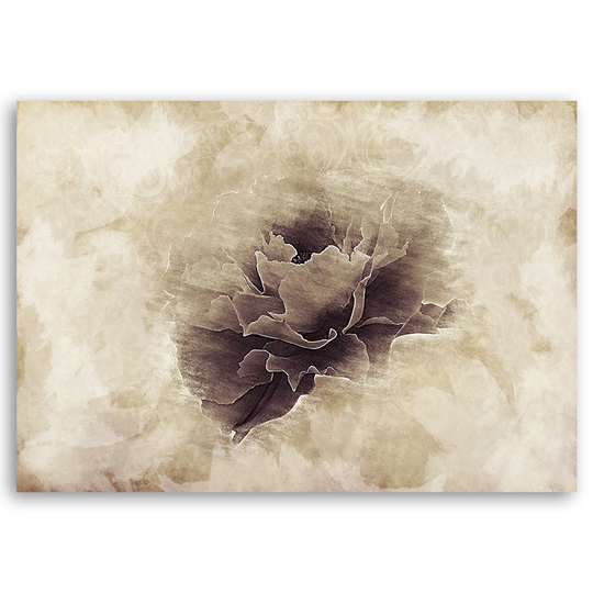 Canvas Print, Brown Flowers