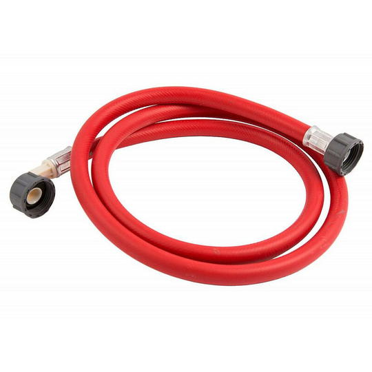 Red Washing Machine Hose 1.5m - Red