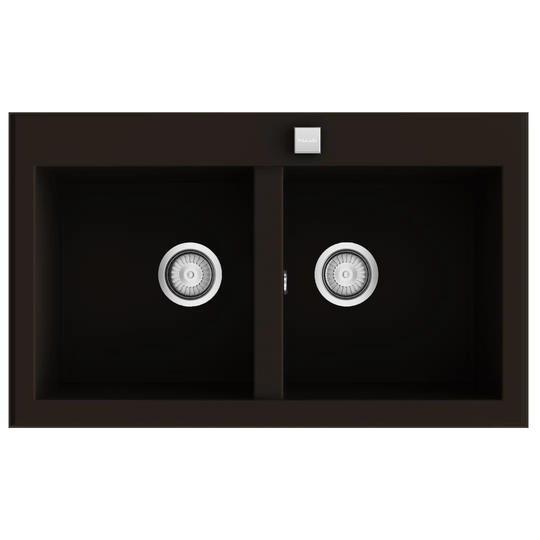 Sharan 80 Cm X 52 Cm Inset/Undermount Kitchen Sink