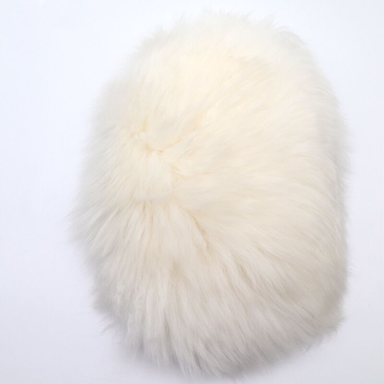 Wool Car Styling Soft Car Wash Gloves Cleaning Brush Motorcycle Washing Machine Maintenance Supplies (white)