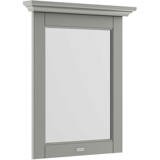 Old London Bathroom Mirror 600mm Wide - Storm Grey - Hudson Reed