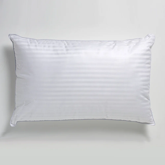 Theresia Stripe Polyester/Polyfill Medium Support Pillow