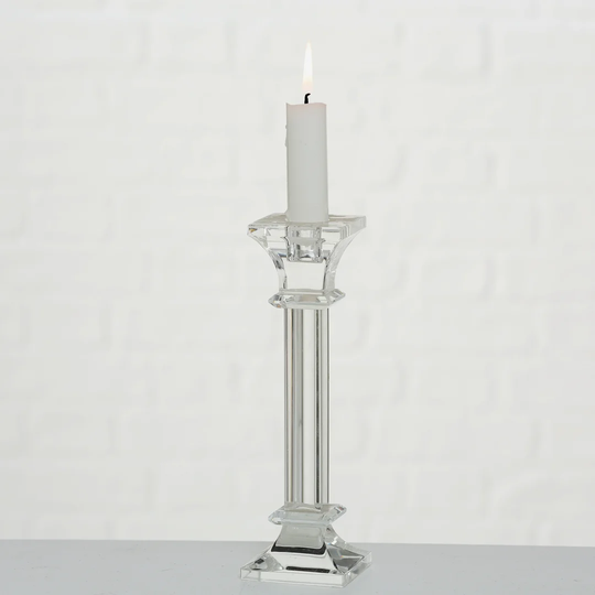 Apollo Glass Candlestick