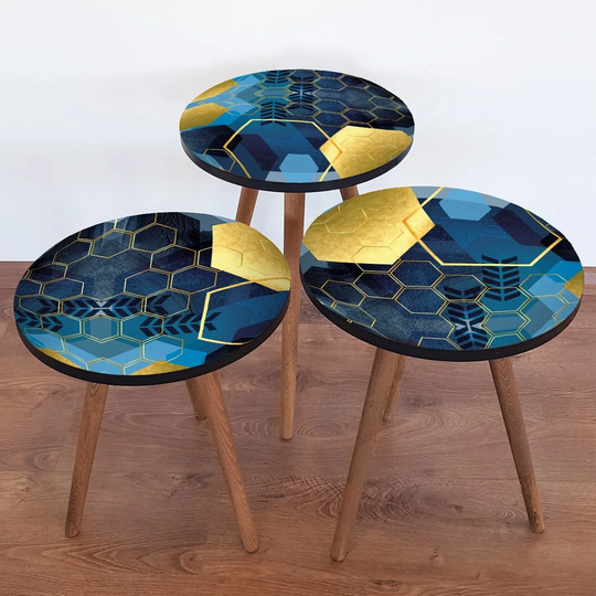 Attalla 3 Piece Nest of Tables