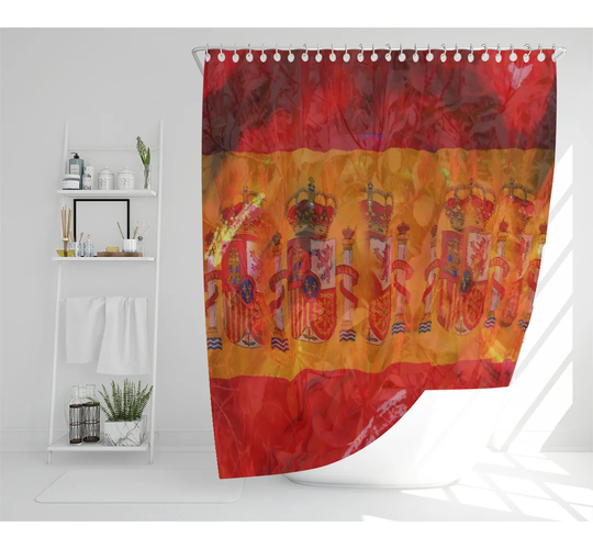 Hersey Polyester Shower Curtain Set
