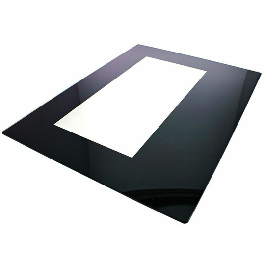 Door Glass + Brkts Rohs for Hotpoint/Ariston Cookers and Ovens