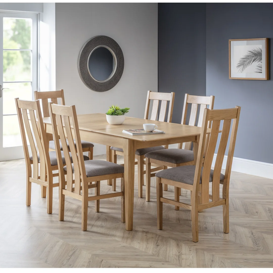 Mappleview Extendable Dining Set with 6 Chairs