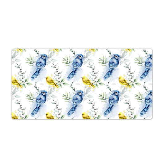 Grunin Colourful Birds Desk Pad