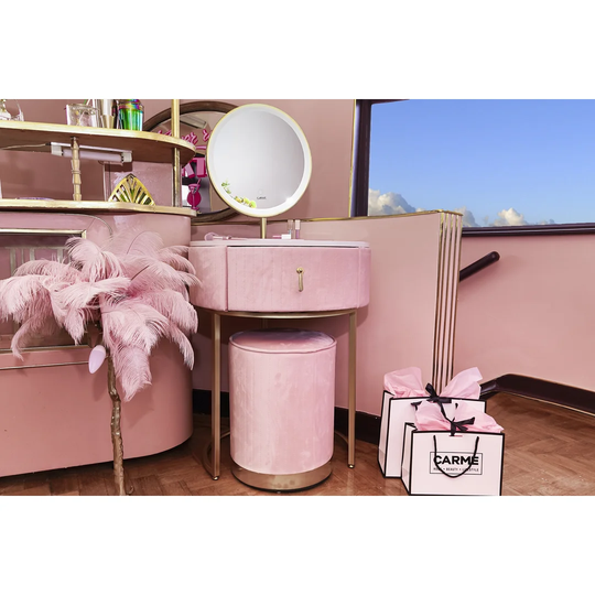 Hutson Dressing Table with Mirror