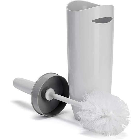 Croydex Plastic Toilet Brush, White