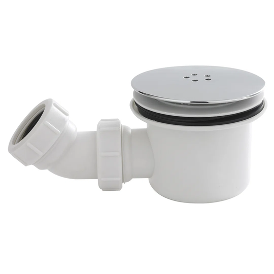 Fast Flow Shower Waste in Chrome