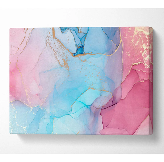 Fusion Glitter - Wrapped Canvas Graphic Art