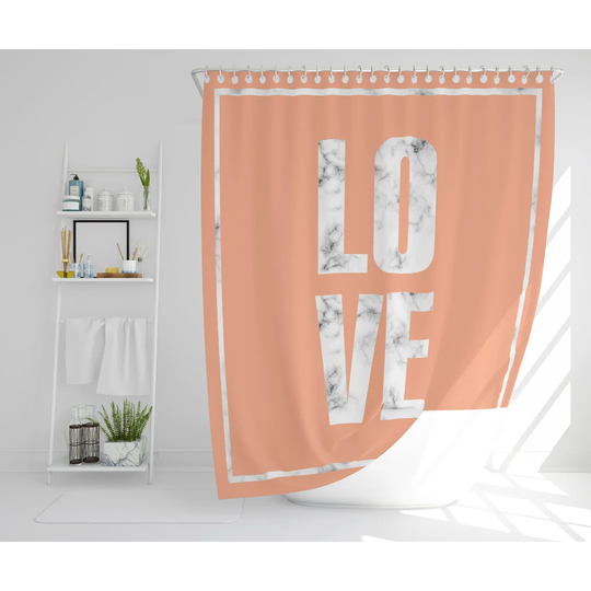 Weldin Polyester Shower Curtain