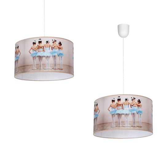 Hawkinsville 1-Light Drum Pendant