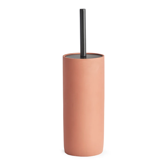 Bastienne Cement Free-Standing Toilet Brush & Holder