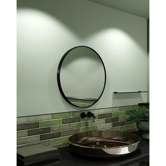 Cornelie Metal Framed Wall Mounted Bathroom Mirror