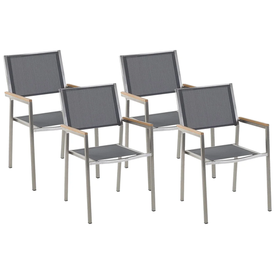 Elaisha Stacking Patio Dining Armchair
