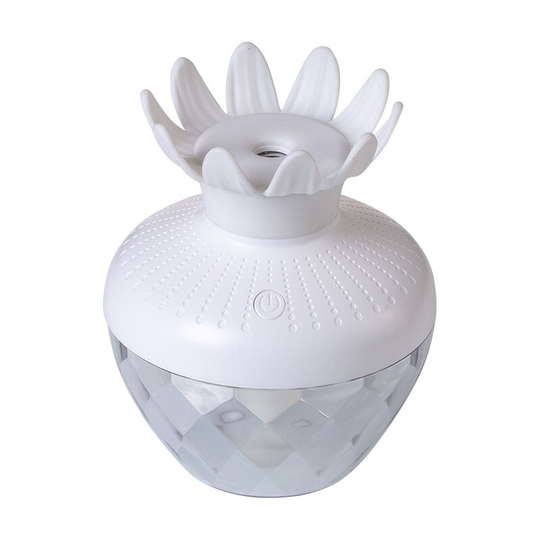 Perleraregb - 200ML Vase usb Humidifier Desktop Aromatherapy Portable Car Moisturizing Large Mini Mute Spray (White)