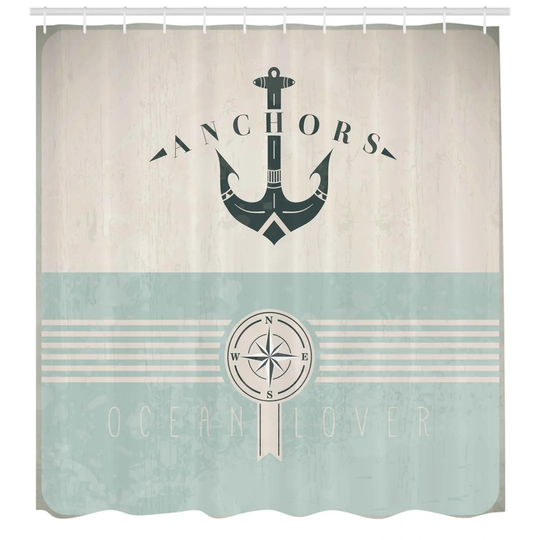 Bauske Polyester Shower Curtain Set