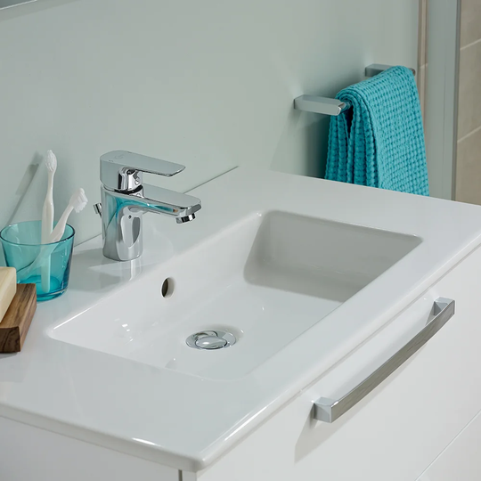 Tempo Mono Basin Mixer with Waste