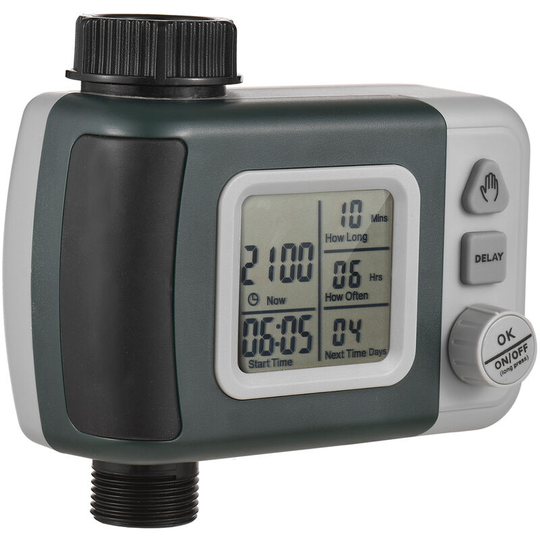 Superseller - Digital Automatic Watering Timer Programmed Garden Irrigation Timer Hose Faucet Sprinkler with Rain Delay Intelligent Irrigation