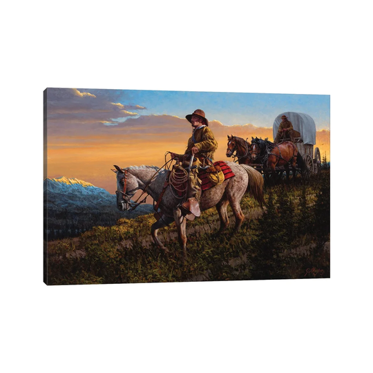 On Timberline Pass by Joe Velazquez - Wrapped Canvas Photograph