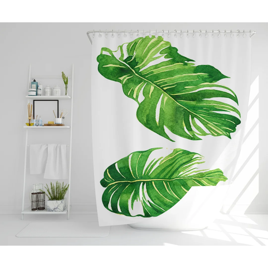 Caja Polyester Shower Curtain
