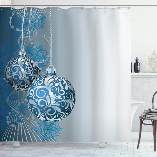 Azizjon Polyester Shower Curtain Set