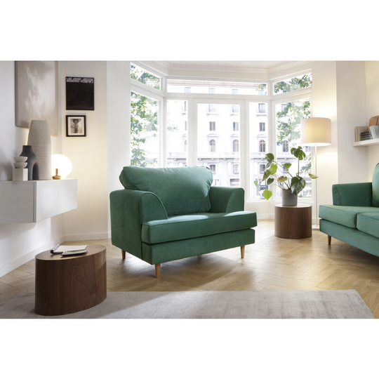 Harper Armchair - color Forest Green - Forest Green