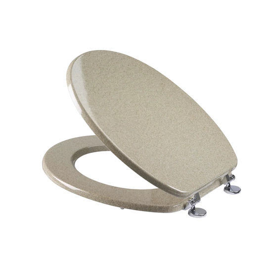 Deangelis Soft Close Elongated Standard Toilet Seat