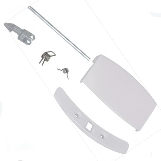 Zanussi Washing machine door handle close White 4055087003