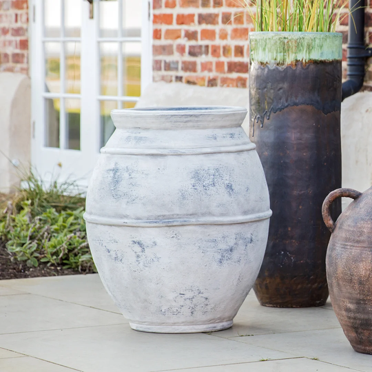 Bissette Stone Plant Pot
