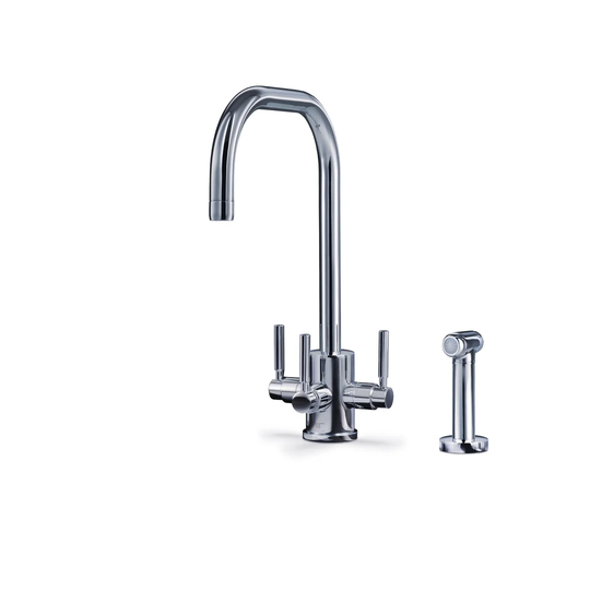 Churchill U Spout Touch Single Lever Monobloc Tap with Side Spray