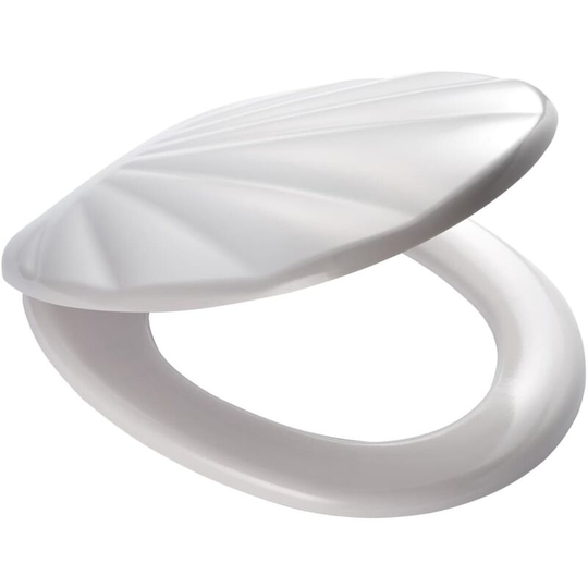 Toilet Seat "Shell" White Ridder White