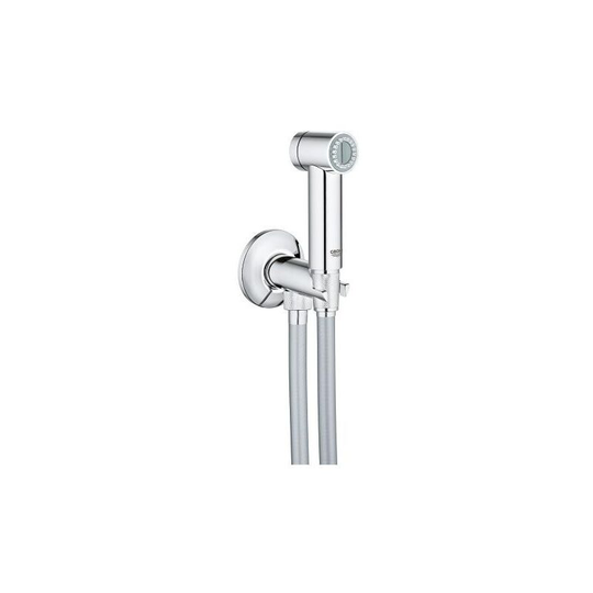 Sena Trigger Spray 35 - Wall holder set with self-closing angle valve, 1 spray, Chrome (26332000) - Grohe