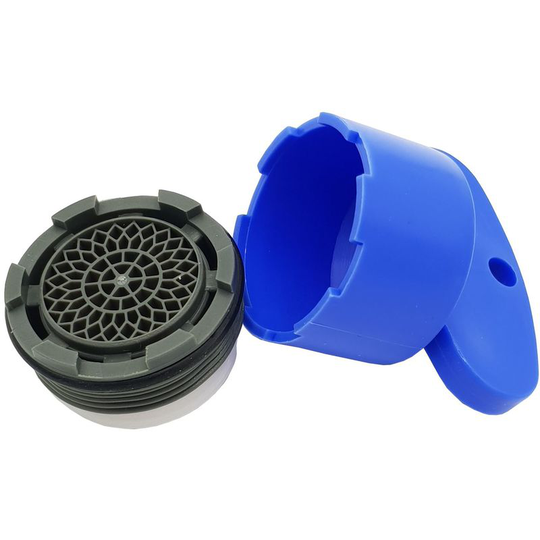 Anti-Vandal 6l/min Faucet Aerator Insert M24 Water Flow Limiter + Opening Key