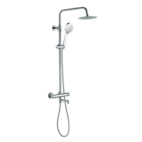 Bustamante Thermostatic Shower with Dual Shower Head