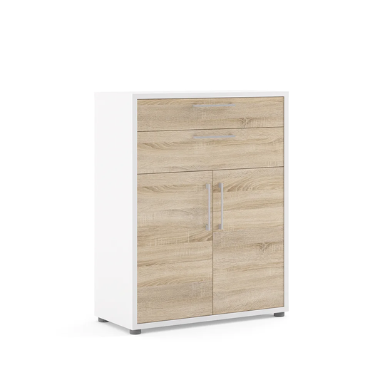 Dorin 2 -Door 2 -Drawer Filling Storage Cabinet
