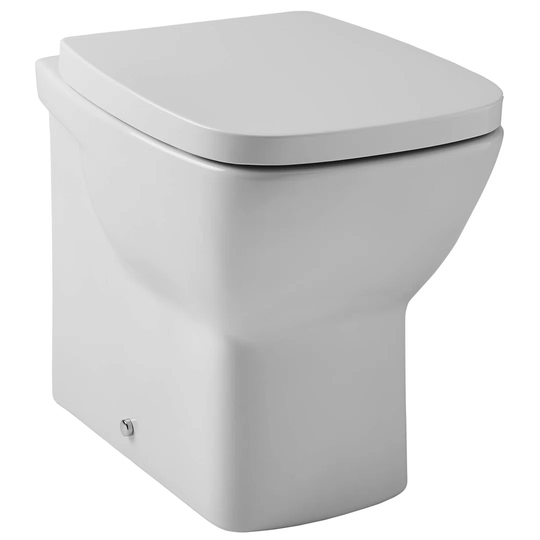 K-Vit Evoque Back to Wall Toilet Pan & Soft Close Seat