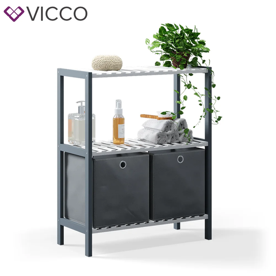 Meader 58cm x 71cm Bathroom Shelf