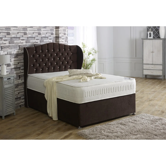 Tellier Reflex Foam and Coilsprung Divan Bed Set