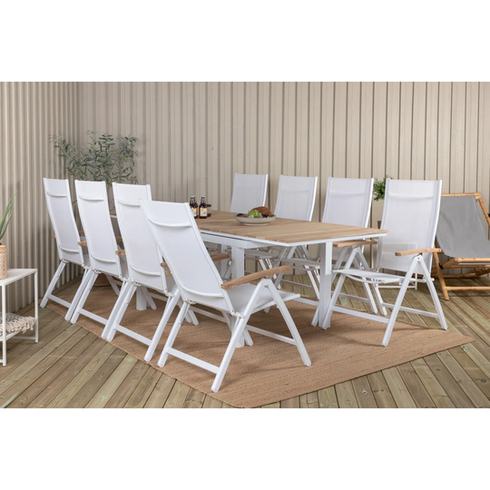 Abbie-Mae 9 - Piece Butterfly Leaf Dining Set