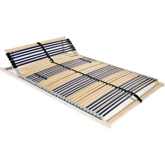 Glessite Slatted Bed Base by Symple Stuff - Blue